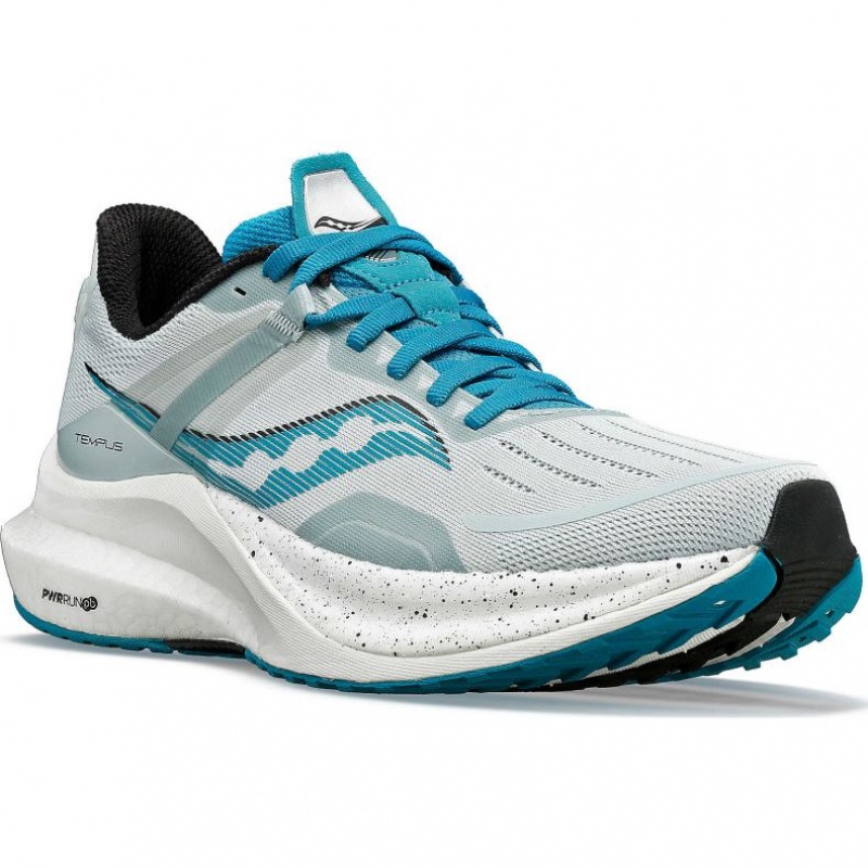 Blue Women's Saucony Tempus Running Shoes | SINGAPORE-SOWIR