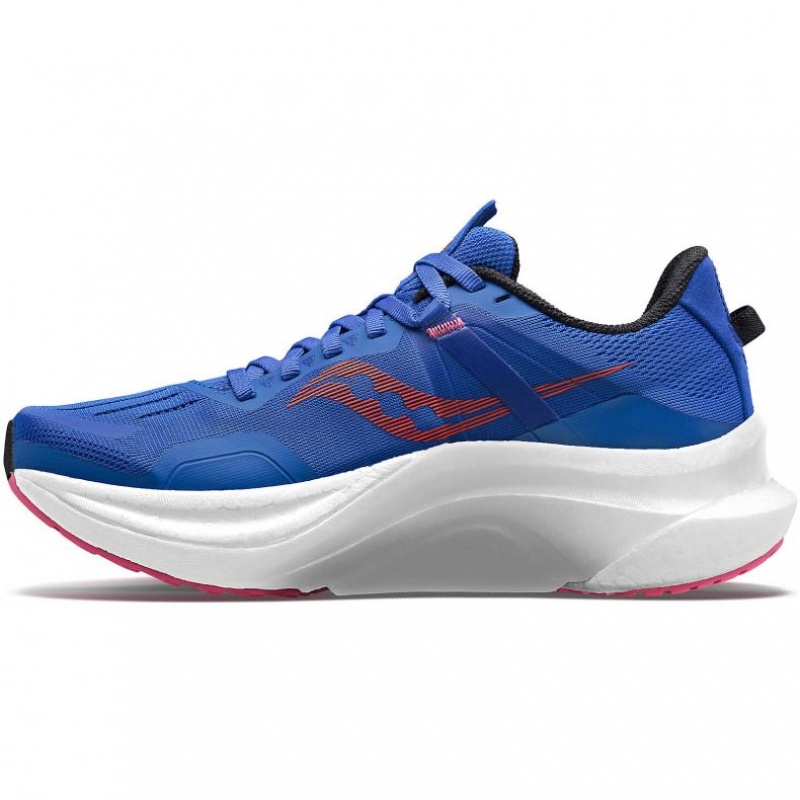 Blue Women's Saucony Tempus Running Shoes | SINGAPORE-VWBQM