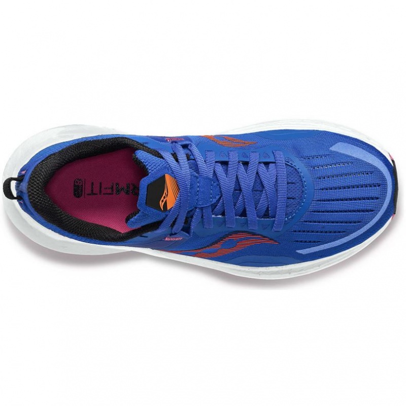 Blue Women's Saucony Tempus Running Shoes | SINGAPORE-VWBQM