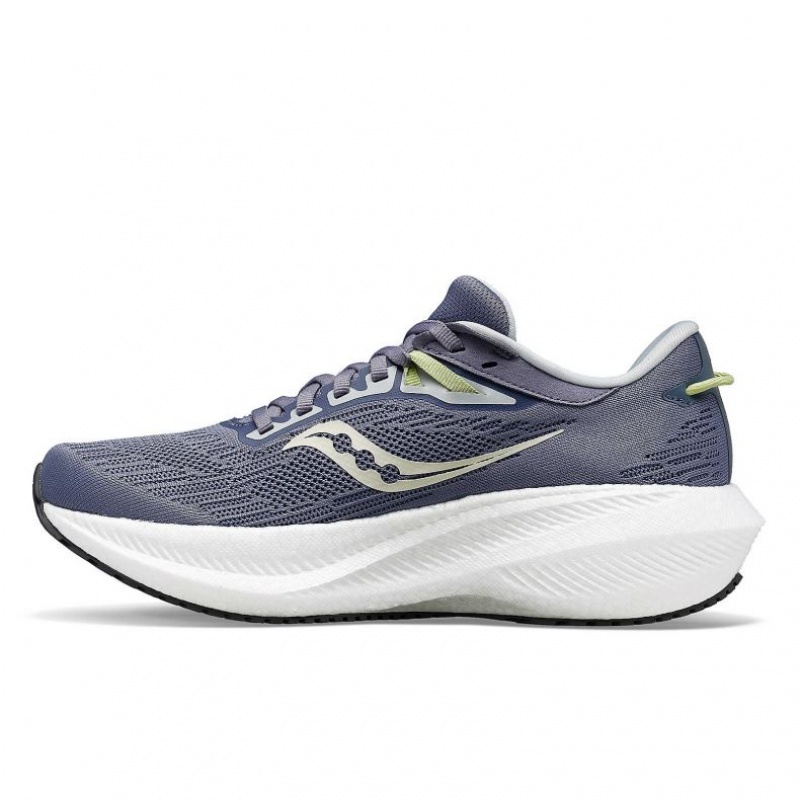 Blue Women's Saucony Triumph 21 Running Shoes | SINGAPORE-TSLPZ