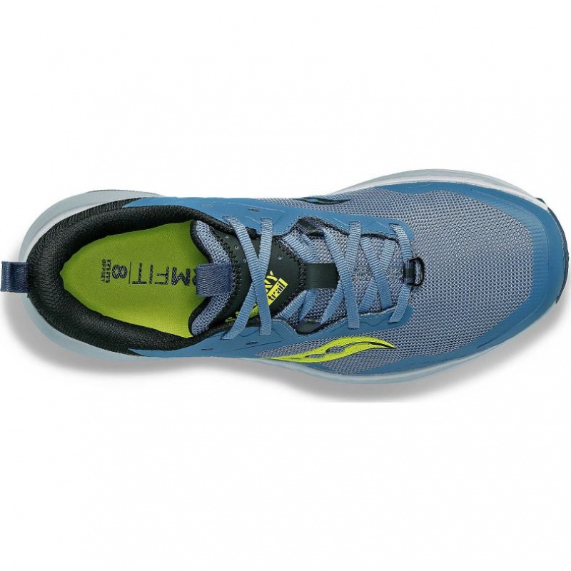 Blue / Black Men's Saucony Blaze TR Trail Running Shoes | SG-ATUVN