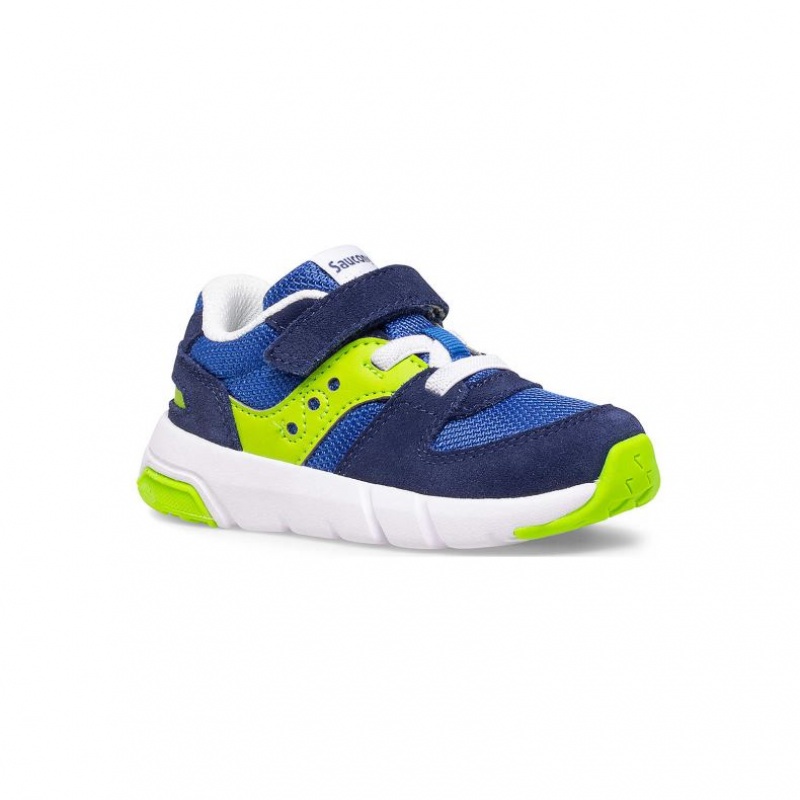 Blue / Green Little Kids' Saucony Jazz Lite 2.0 Sneakers | SG-USEBQ