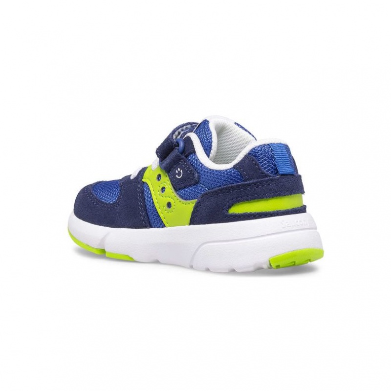 Blue / Green Little Kids' Saucony Jazz Lite 2.0 Sneakers | SG-USEBQ