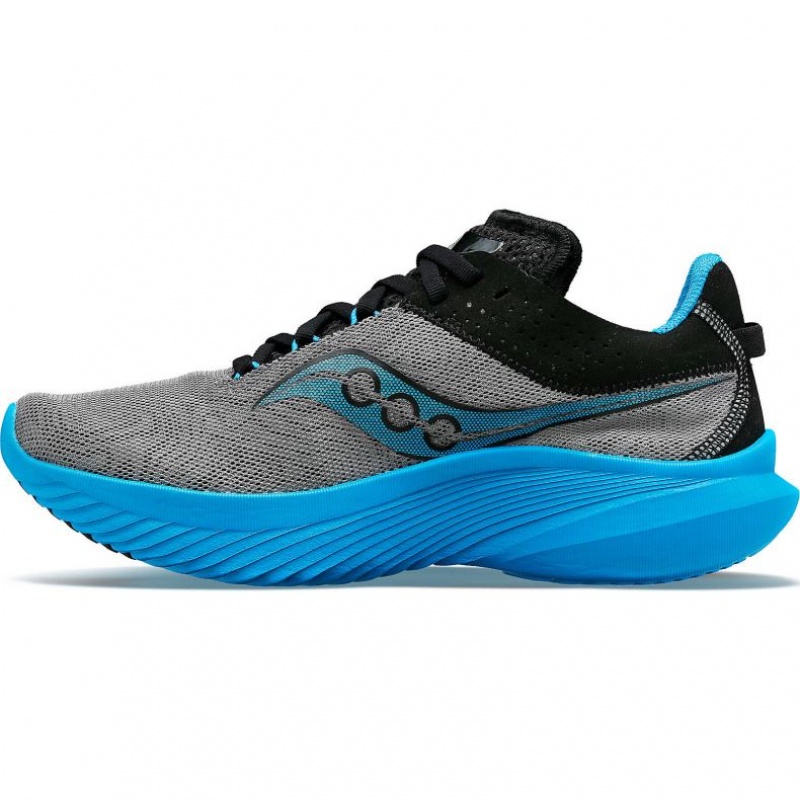 Blue / Grey Men's Saucony Kinvara 14 Running Shoes | SG-QLXJW