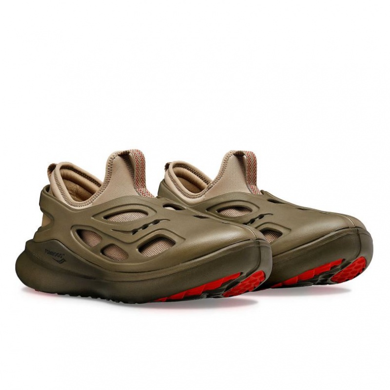 Brown Men's Saucony TOMBOGO™ x Butterfly Sneakers | SG-BHEJU