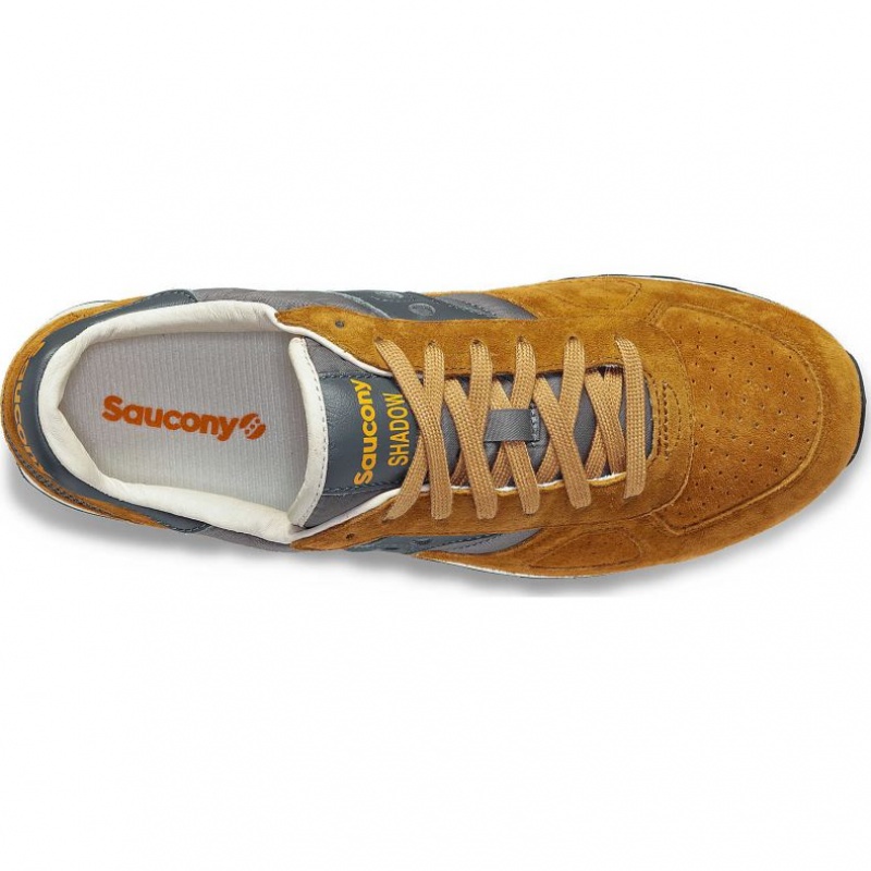 Brown / Grey Men's Saucony Shadow Original Premium Sneakers | SG-GISYD