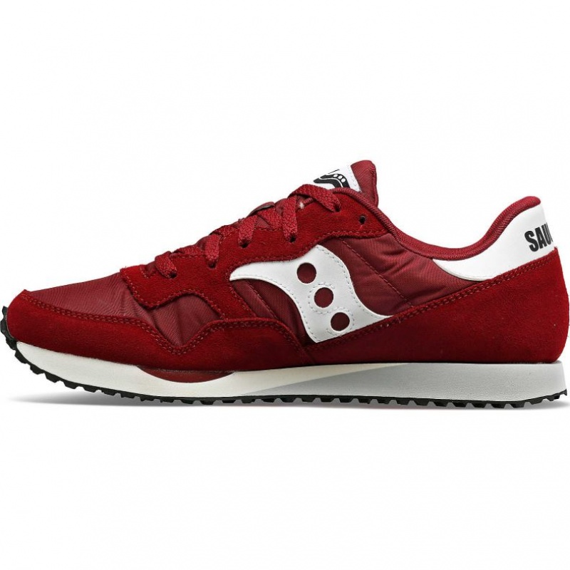 Burgundy Women's Saucony DXN Sneakers | SG-NWROY