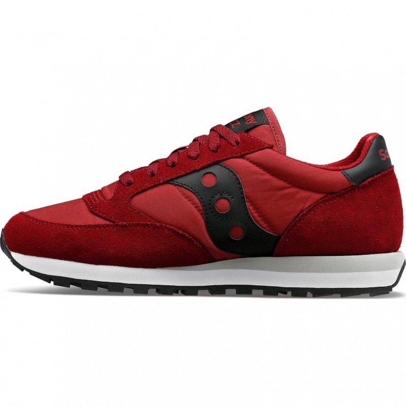 Burgundy Women's Saucony Jazz Original Sneakers | SINGAPORE-CMDTJ