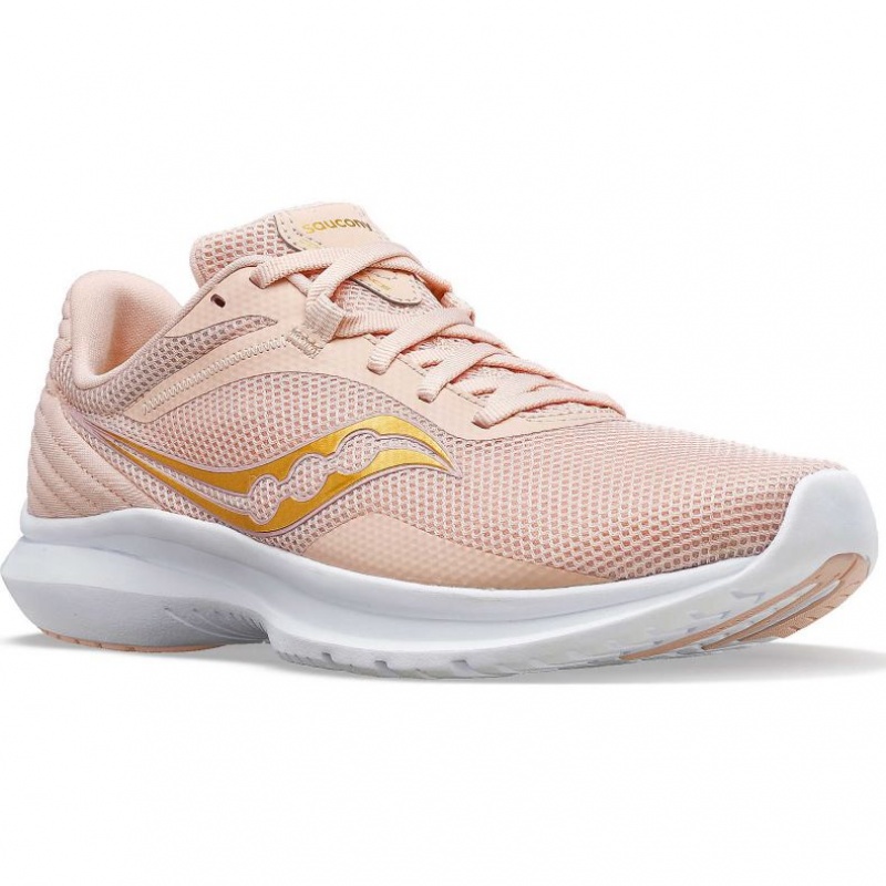 Coral Women's Saucony Convergence Running Shoes | SG-WZVFU