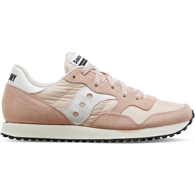 Coral / White Women\'s Saucony DXN Sneakers | SG-THDFA