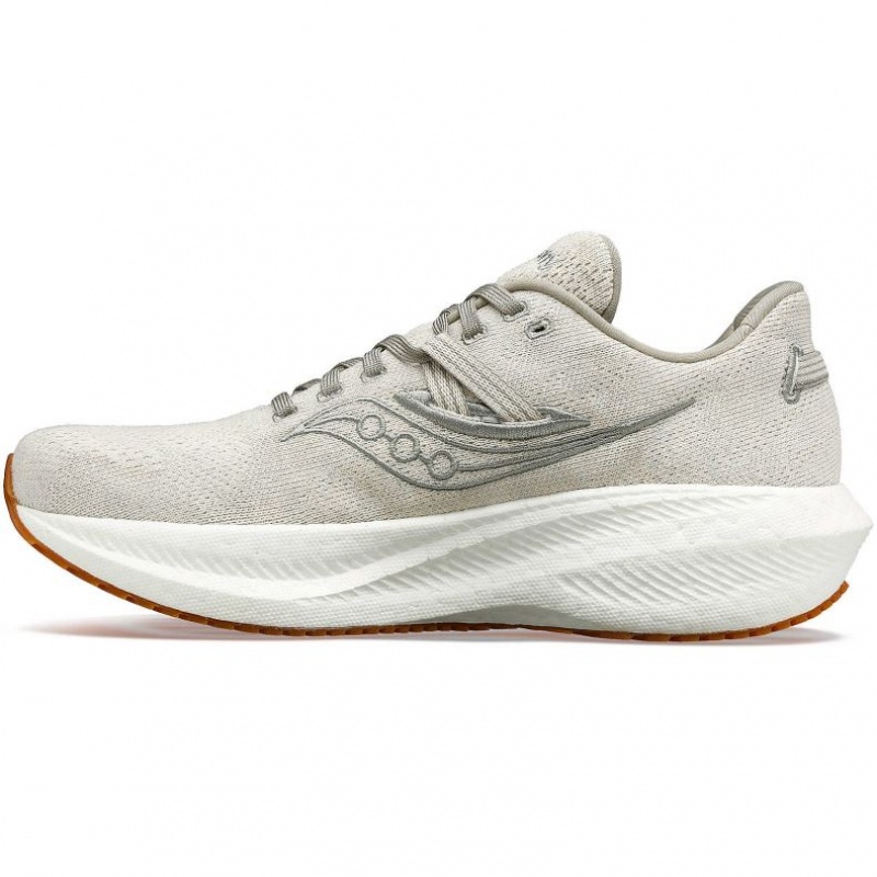 Cream Men's Saucony Triumph RFG Running Shoes | SINGAPORE-MDCPK