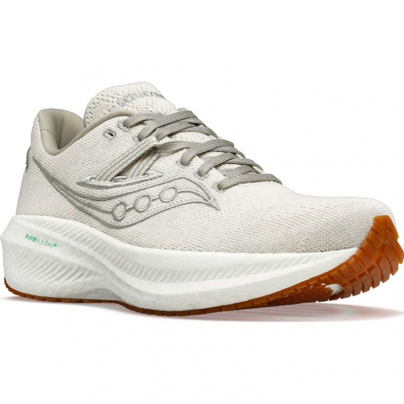 Cream Men's Saucony Triumph RFG Running Shoes | SINGAPORE-MDCPK