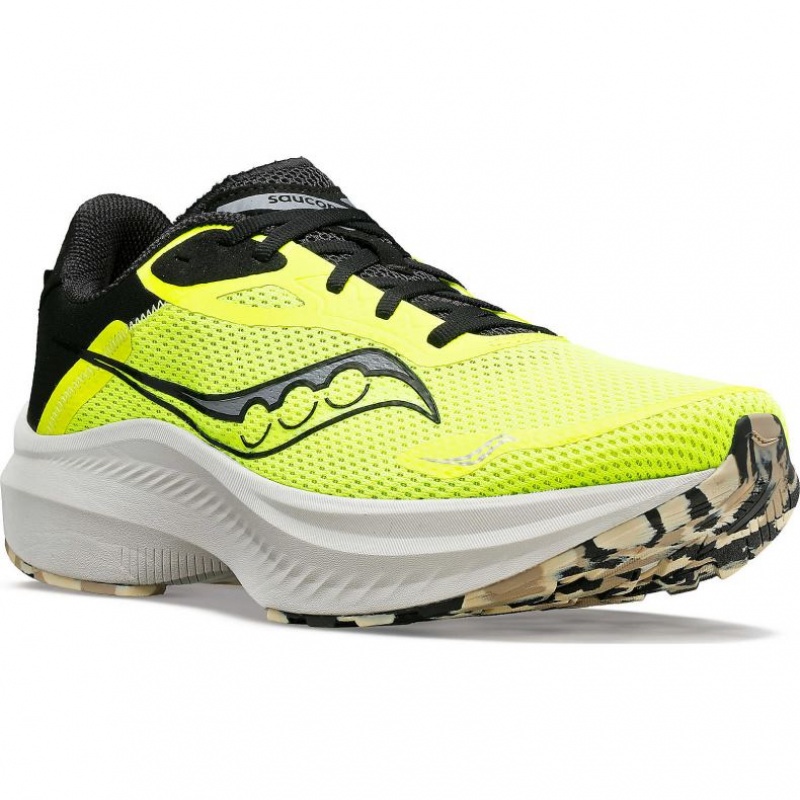 Green Men's Saucony Axon 3 Running Shoes | SINGAPORE-FLEIU