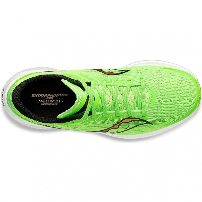 Green Men's Saucony Endorphin Speed 3 Running Shoes | SINGAPORE-CLUDN