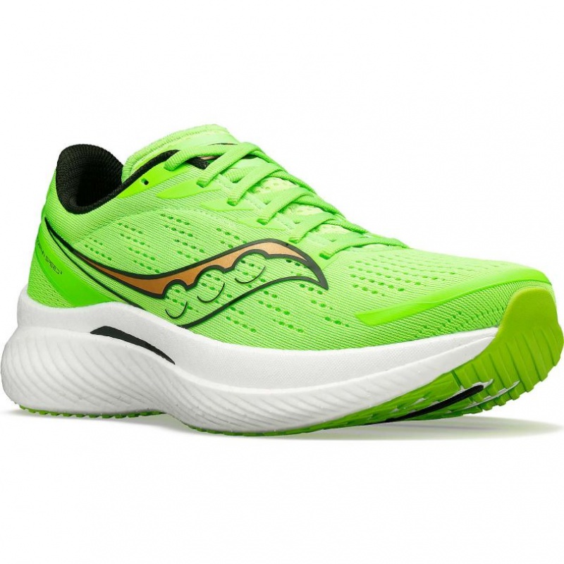 Green Men's Saucony Endorphin Speed 3 Running Shoes | SINGAPORE-CLUDN