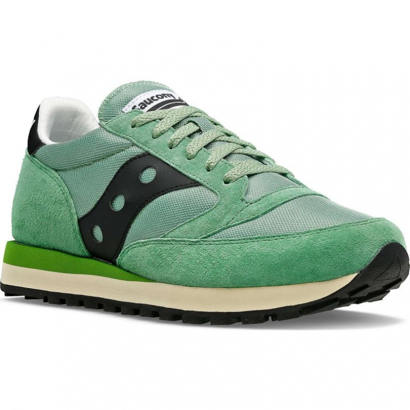 Green Men's Saucony Jazz 81 Sneakers | SG-RHPNA