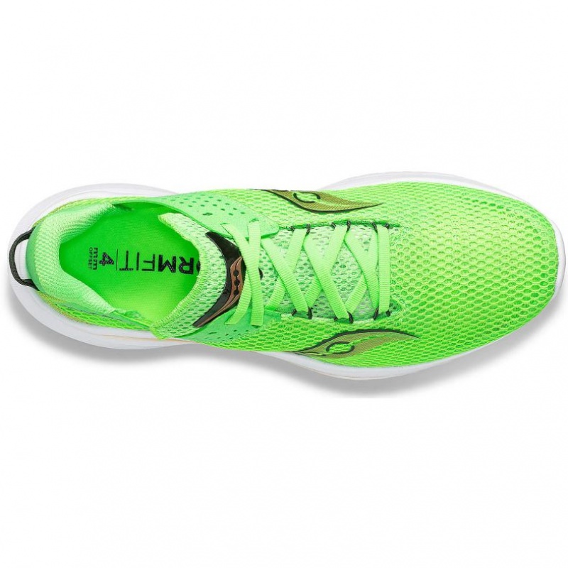 Green Men's Saucony Kinvara 14 Running Shoes | SINGAPORE-UTEGJ