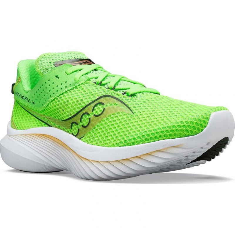 Green Men's Saucony Kinvara 14 Running Shoes | SINGAPORE-UTEGJ