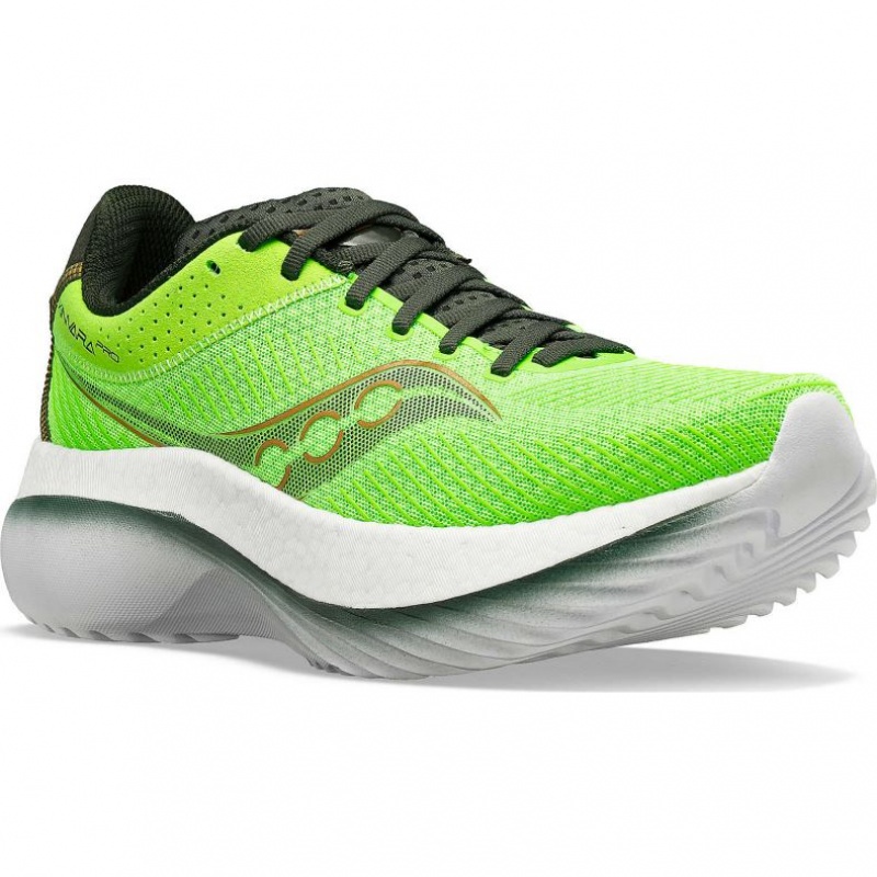 Green Men's Saucony Kinvara Pro Running Shoes | SG-HAFCM