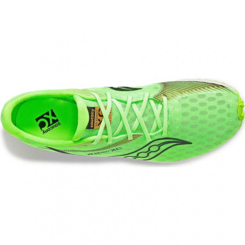 Green Women's Saucony Kilkenny XC9 Spikes | SINGAPORE-QHKLA