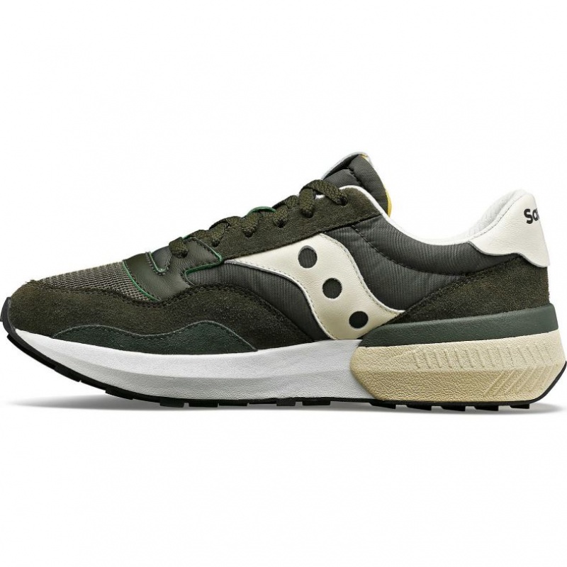 Green / Cream Women's Saucony Jazz NXT Sneakers | SG-UPEYA