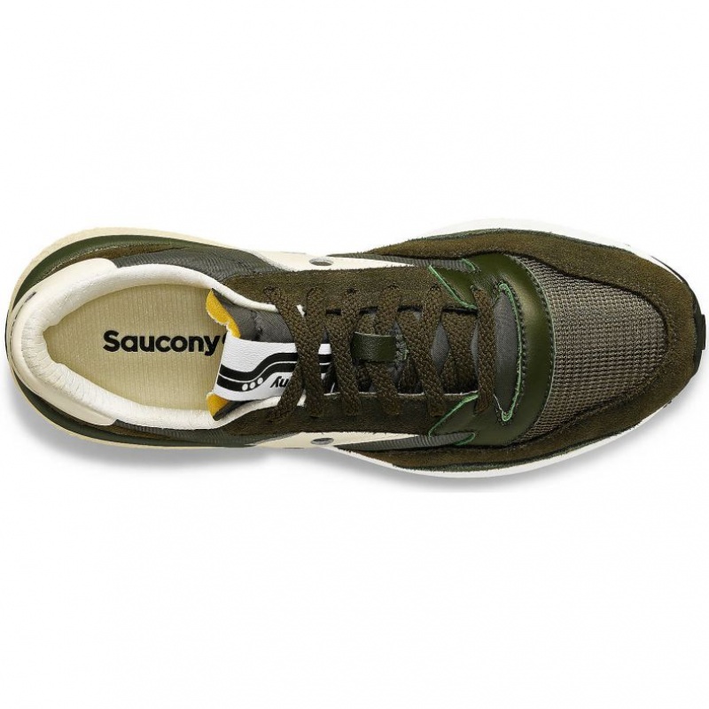 Green / Cream Women's Saucony Jazz NXT Sneakers | SG-UPEYA