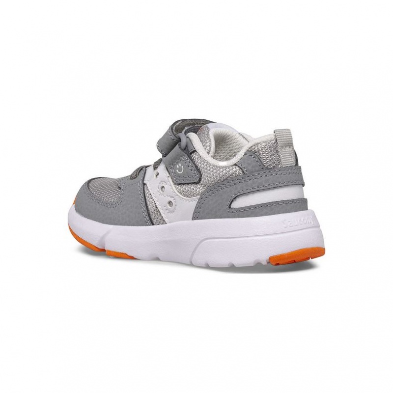 Grey Little Kids' Saucony Jazz Lite 2.0 Sneakers | SG-CVTQS