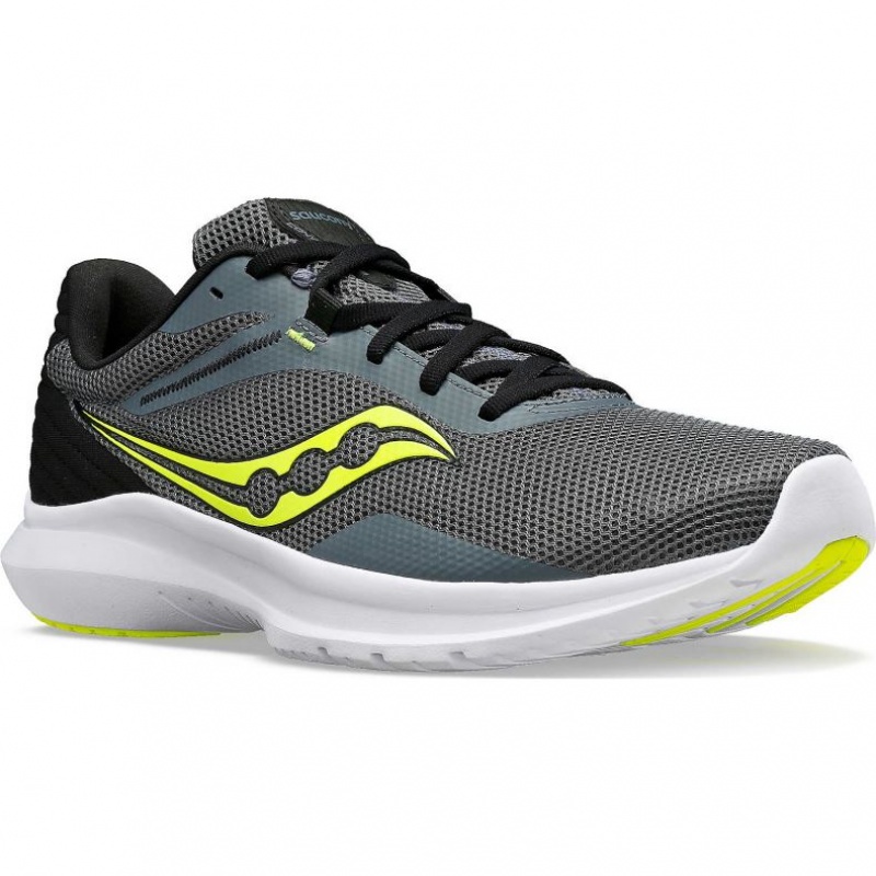 Grey Men's Saucony Convergence Running Shoes | SG-RGPNV