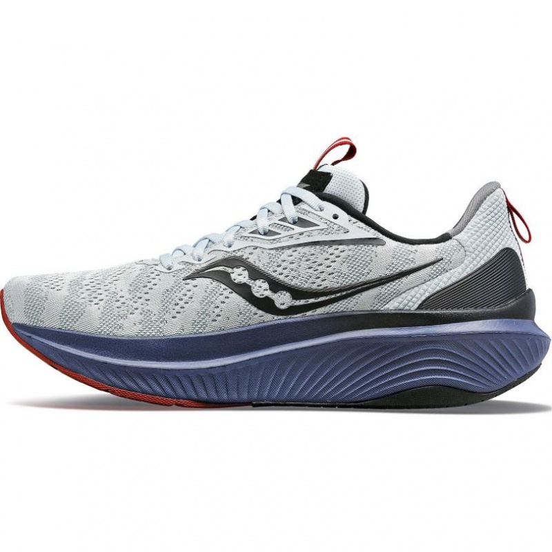 Grey Men's Saucony Echelon 9 Running Shoes | SG-GEDUP