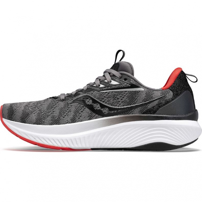 Grey Men's Saucony Echelon 9 Running Shoes | SG-ZVIMT