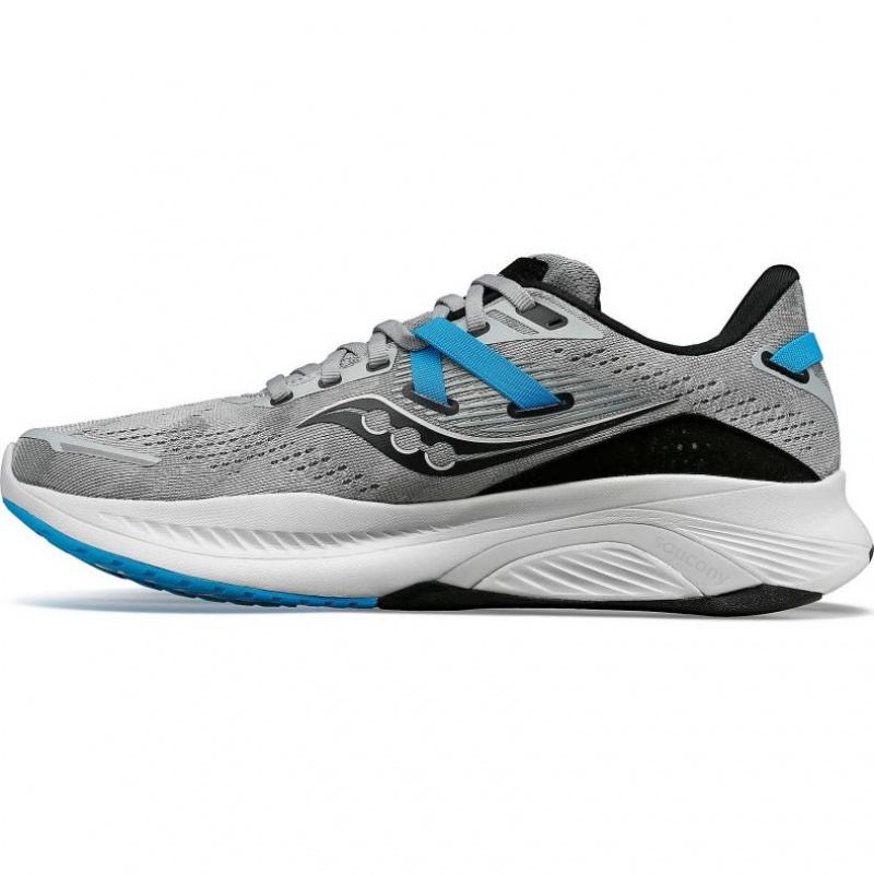 Grey Men's Saucony Guide 16 Running Shoes | SG-PYDAS