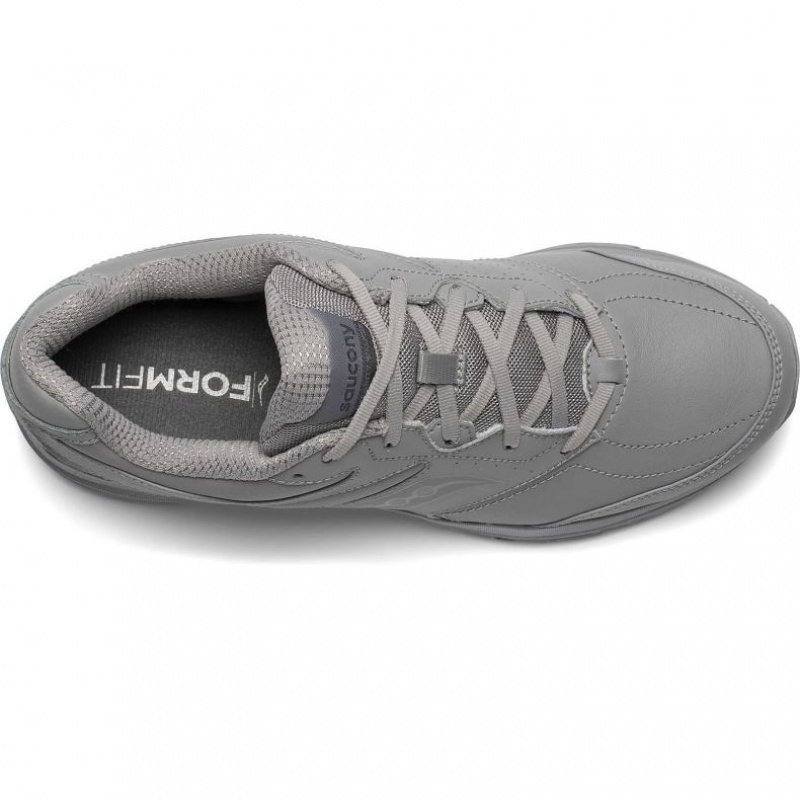 Grey Men's Saucony Integrity Walker 3 Walking Shoes | SINGAPORE-GWPLZ