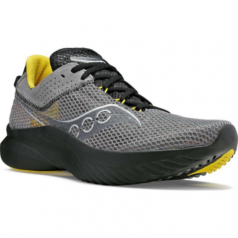 Grey Men's Saucony Kinvara 14 Running Shoes | SINGAPORE-VTPID