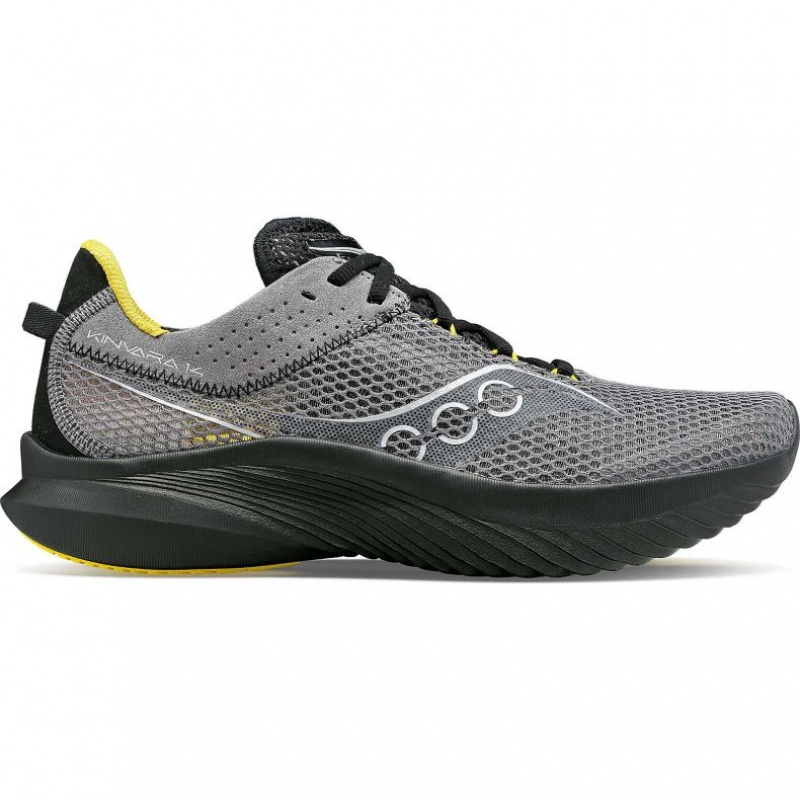 Grey Men\'s Saucony Kinvara 14 Running Shoes | SINGAPORE-VTPID