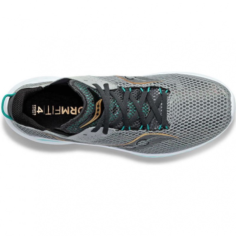 Grey Men's Saucony Kinvara 14 Running Shoes | SG-ORAMF