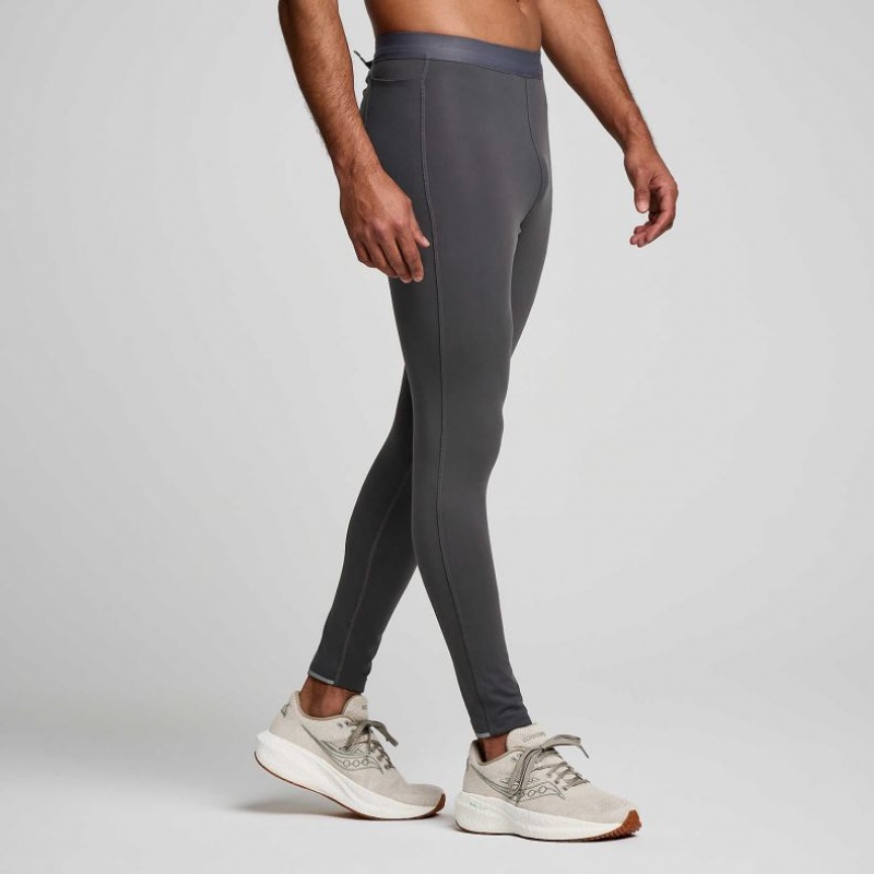 Grey Men's Saucony Solstice Tight | SINGAPORE-RUSVJ