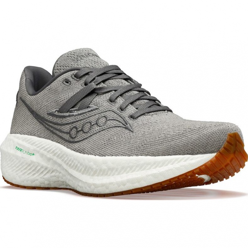 Grey Men's Saucony Triumph RFG Running Shoes | SINGAPORE-SOHGP