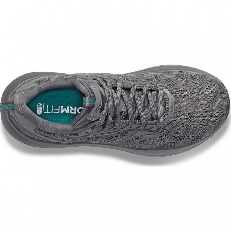 Grey Women's Saucony Echelon 9 Running Shoes | SINGAPORE-UERFJ