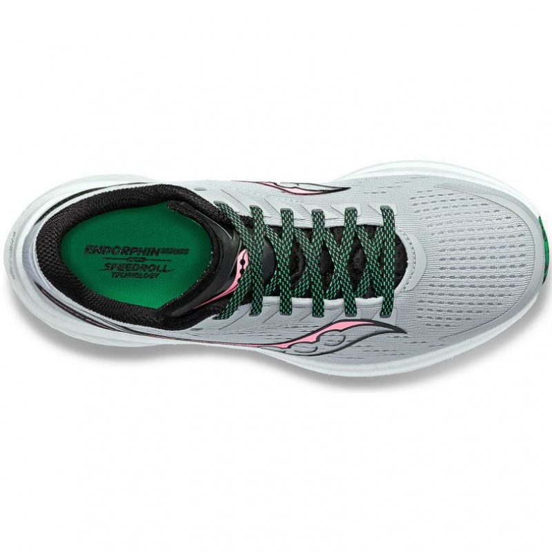 Grey Women's Saucony Endorphin Speed 3 Running Shoes | SINGAPORE-SPLMJ