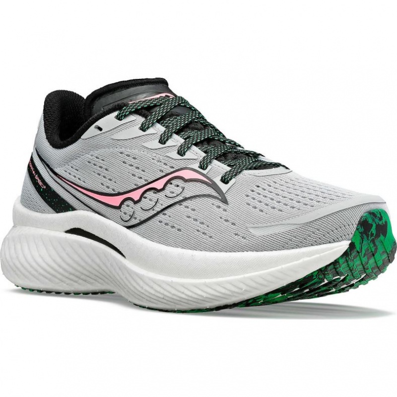 Grey Women's Saucony Endorphin Speed 3 Running Shoes | SINGAPORE-SPLMJ