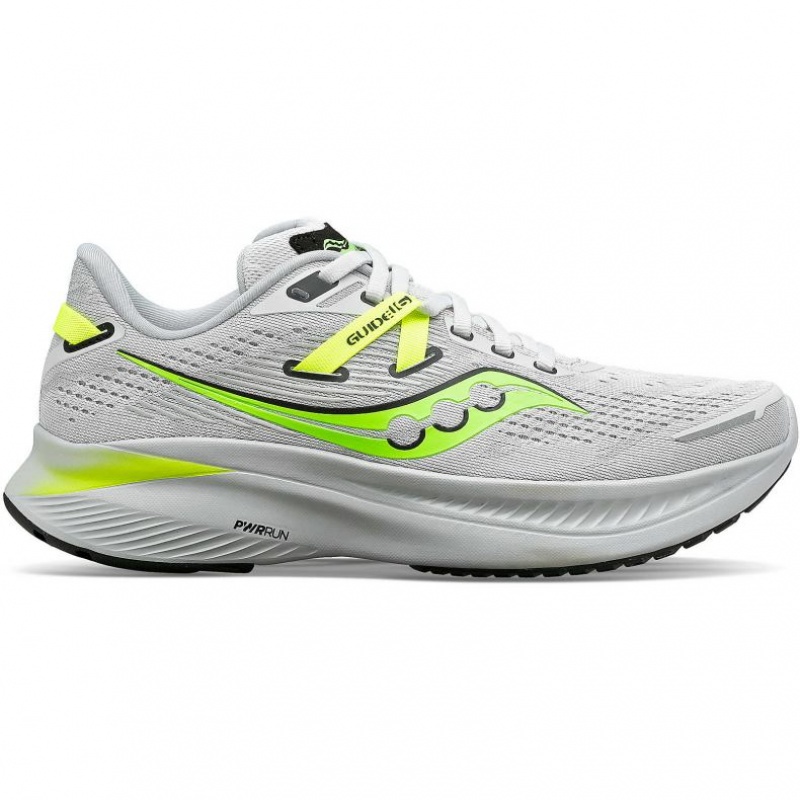 Grey Women\'s Saucony Guide 16 Running Shoes | SG-DBLOP