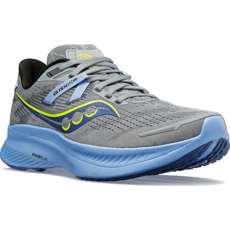 Grey Women's Saucony Guide 16 Running Shoes | SINGAPORE-KAIDE