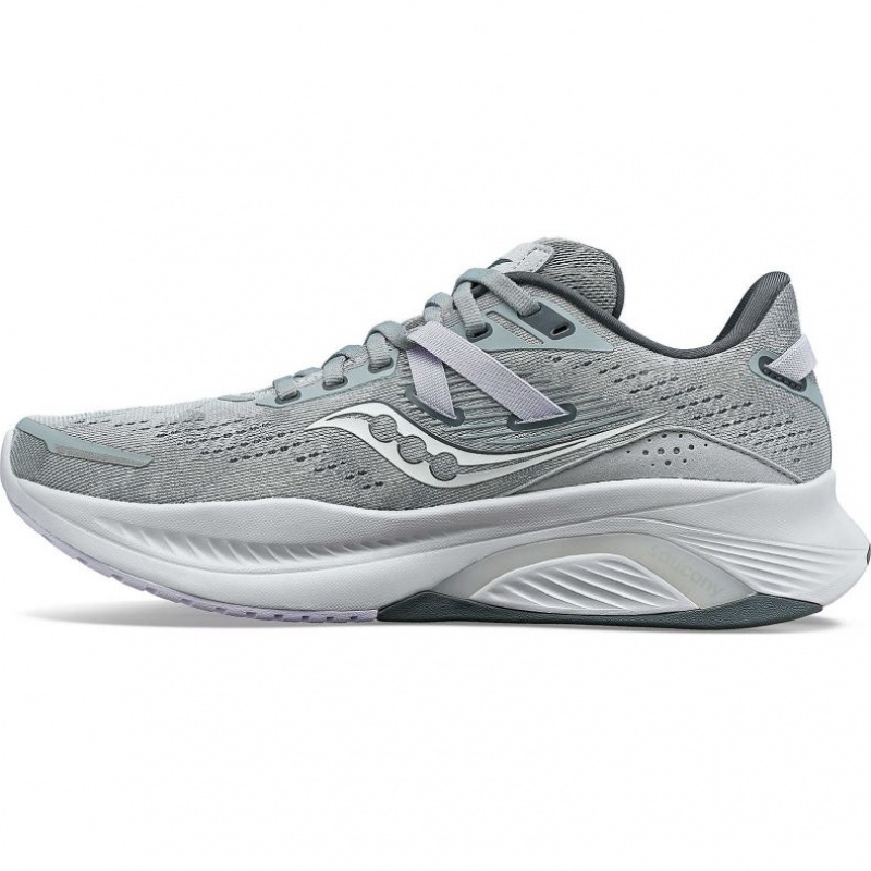 Grey Women's Saucony Guide 16 Running Shoes | SINGAPORE-YFKXH