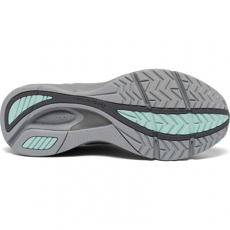 Grey Women's Saucony Integrity Walker 3 Extra Wide Running Shoes | SINGAPORE-TFALB