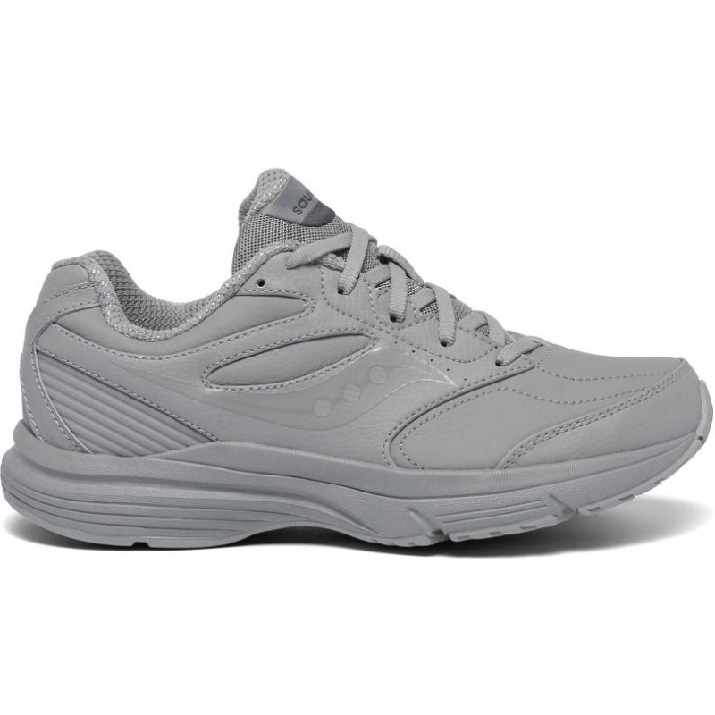 Grey Women\'s Saucony Integrity Walker 3 Walking Shoes | SINGAPORE-VDSQX