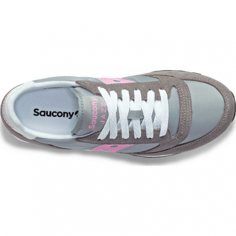 Grey Women's Saucony Jazz Original Sneakers | SINGAPORE-FMGET