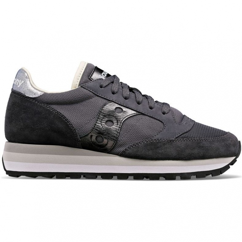 Grey Women\'s Saucony Jazz Triple Sneakers | SG-EFIKY