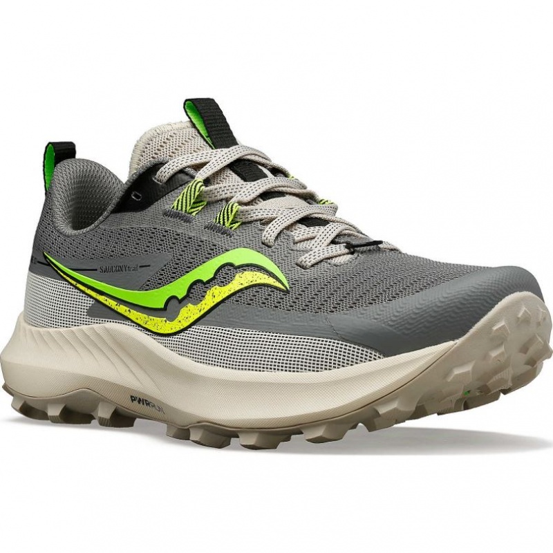 Grey Women's Saucony Peregrine 13 Trail Running Shoes | SG-TKWRE