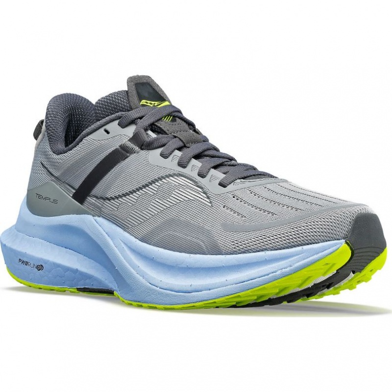 Grey Women's Saucony Tempus Running Shoes | SG-PEJAS