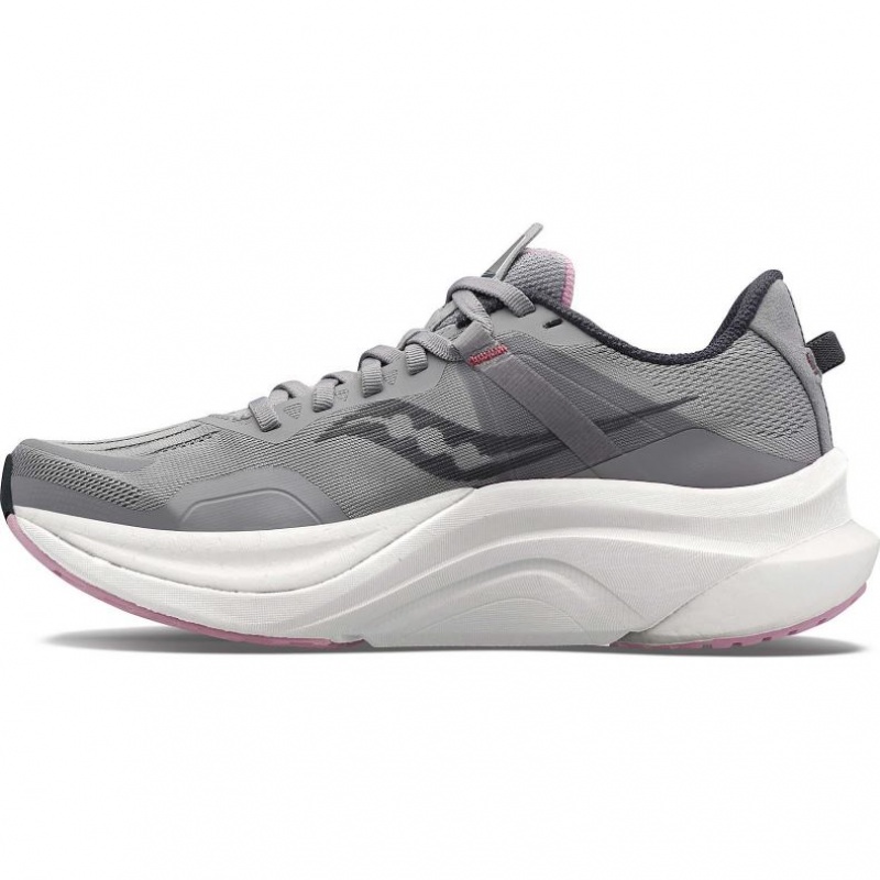 Grey Women's Saucony Tempus Running Shoes | SINGAPORE-KQNVJ